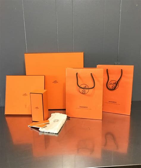 mini size hermes gift bags.